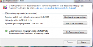 Desfragmentar disco duro